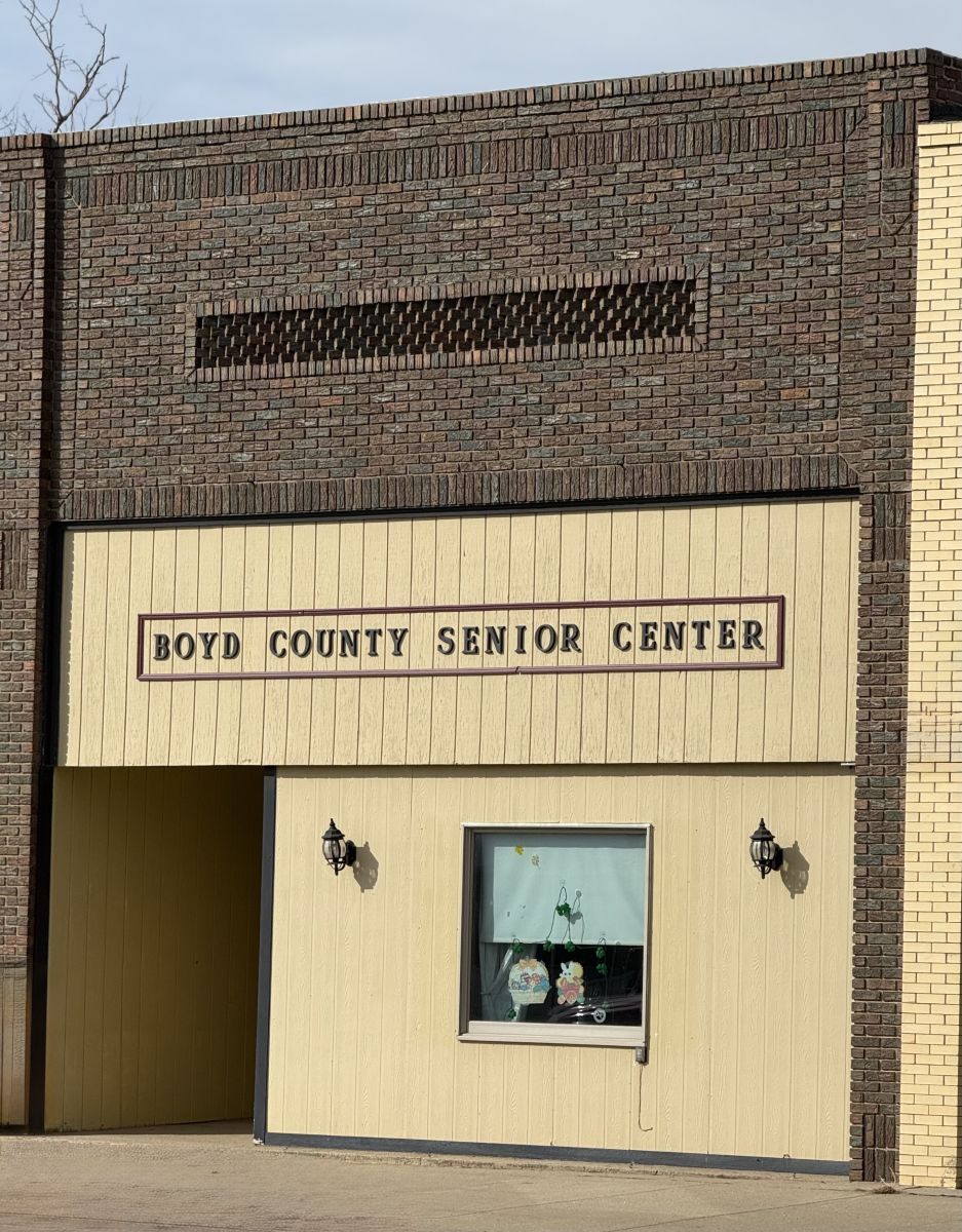Front of Boyd County Senior Center