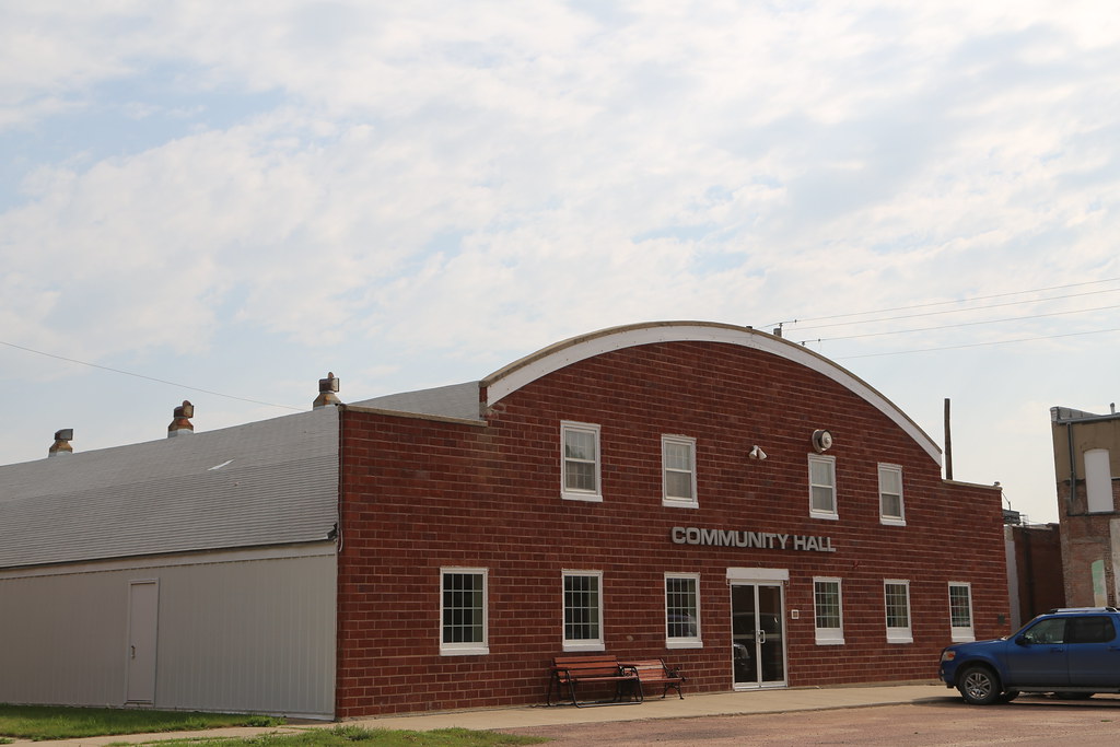 Front of Community Hall